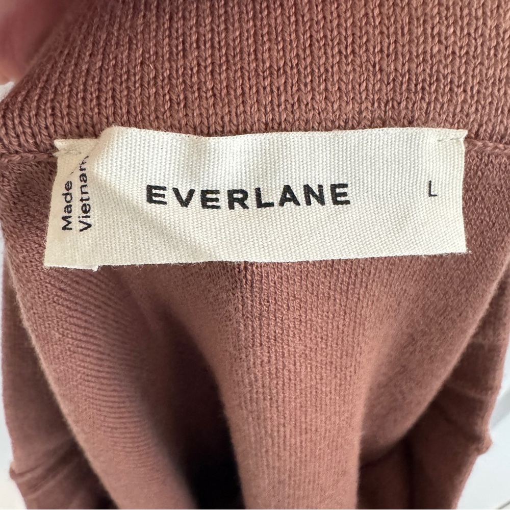 Everlane Lace Knit Brown Midi Skirt - Picture 6 of 7